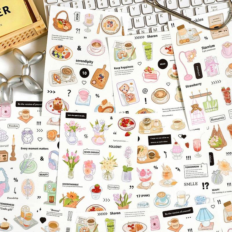 Adhesive Stickers - Journal Carnival