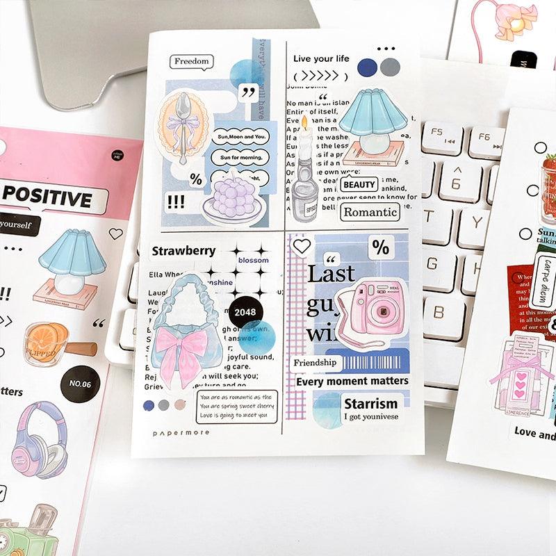 Adhesive Stickers - Journal Carnival