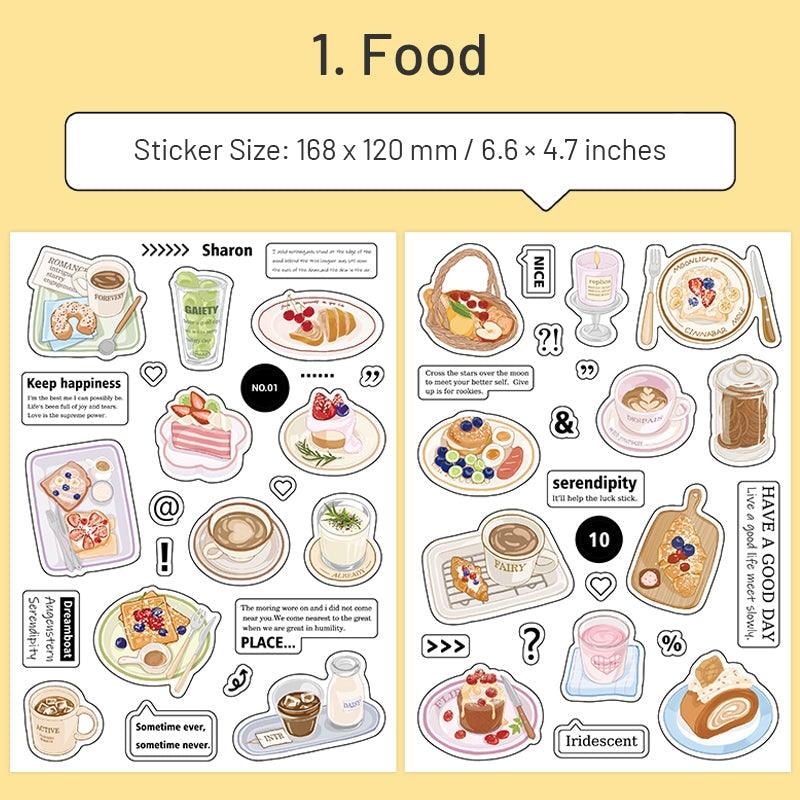 Adhesive Stickers - Journal Carnival