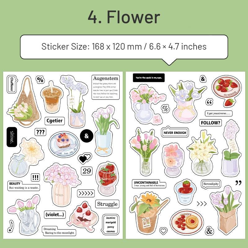 Adhesive Stickers - Journal Carnival