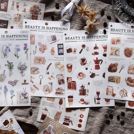 Beautiful is happening series sticker
