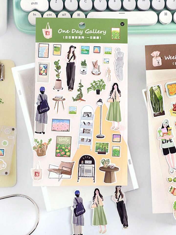 City walk Series Journal Stickers - Journal Carnival