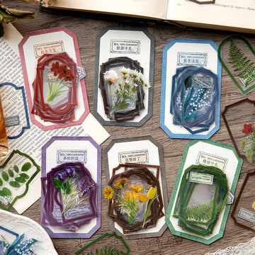 Meet the Flowers Bloomings Series Stickers - Journal Carnival