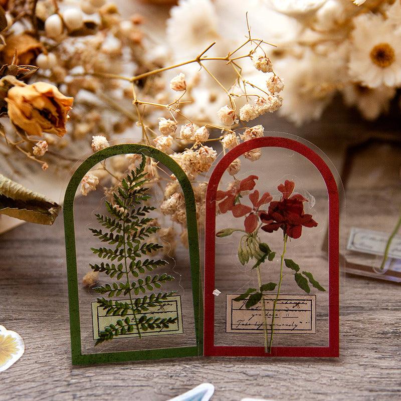 Meet the Flowers Bloomings Series Stickers - Journal Carnival