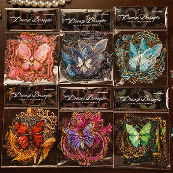 Dream Baroque Butterfly Series Stickers