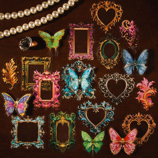 Dream Baroque Butterfly Series Stickers