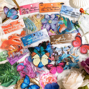 Nature Secrets series sticker - Journal Carnival