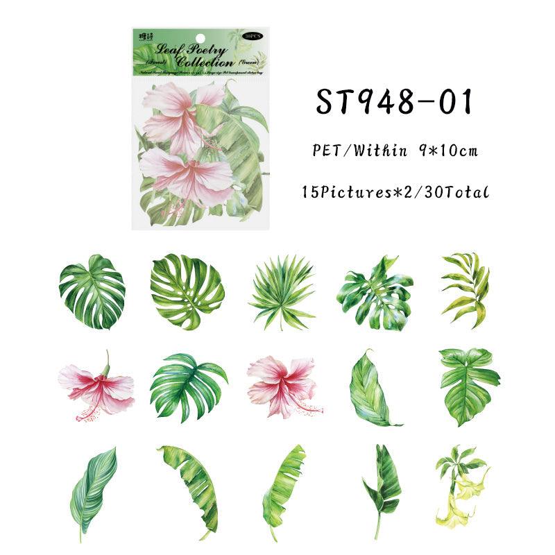Nature Secrets series sticker - Journal Carnival