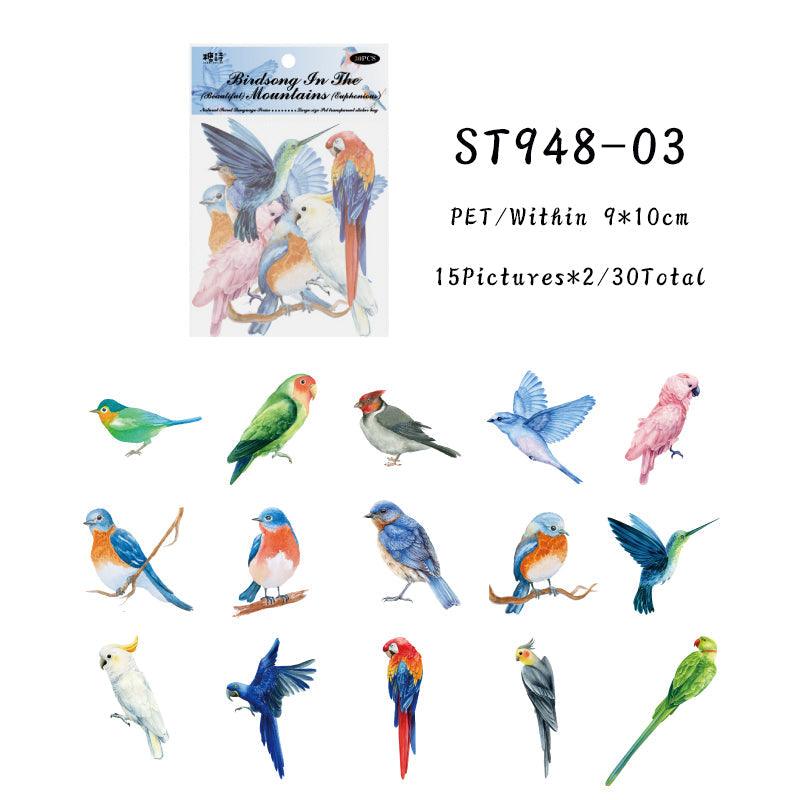 Nature Secrets series sticker - Journal Carnival