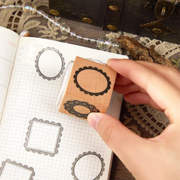 Journal Seal Wooden Stamp