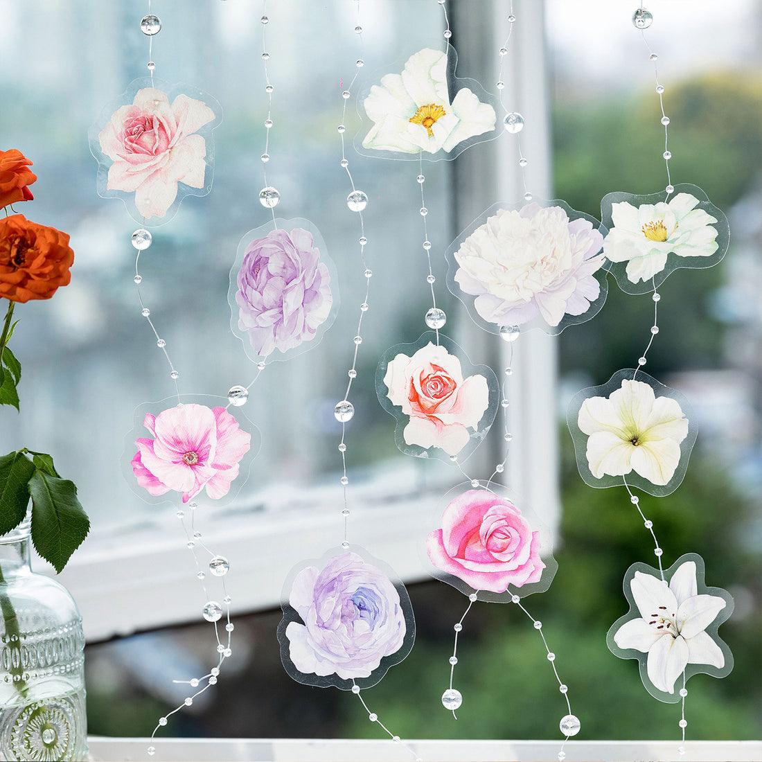 Dream in Flowers Series Pet Stickers - Journal Carnival