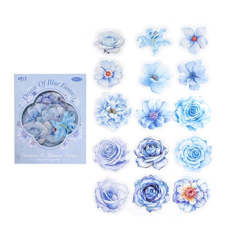 Dream in Flowers Series Pet Stickers - Journal Carnival