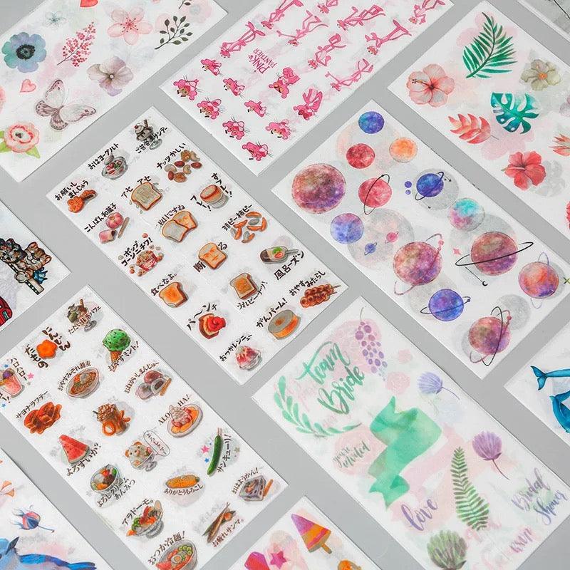Scrapbook Stickers - Journal Carnival