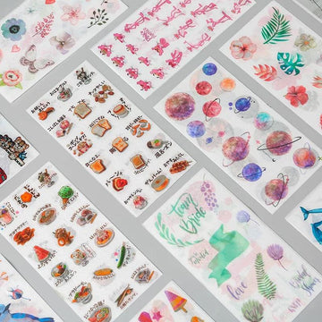 Scrapbook Stickers - Journal Carnival