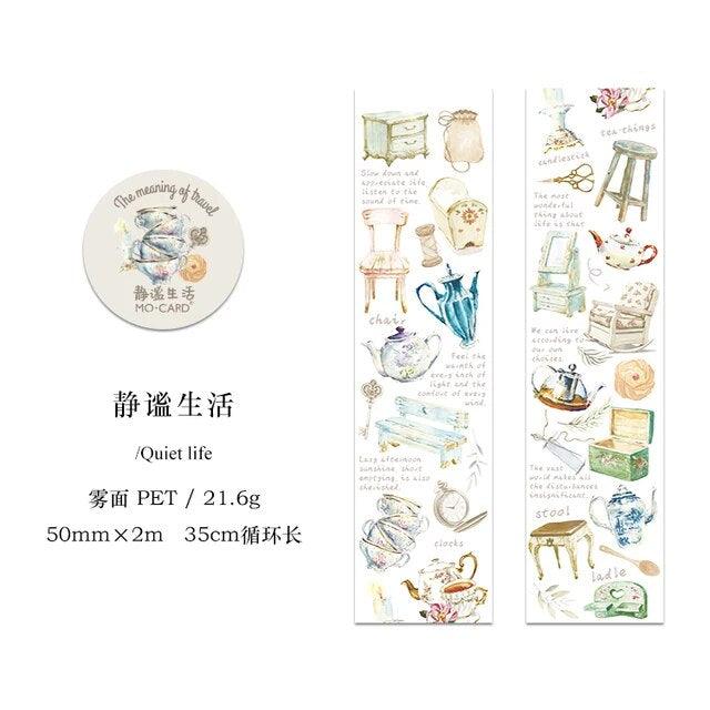 The Meaning of Travel Series Washi Tapes - Journal Carnival