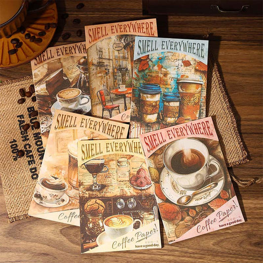 Classic coffee Series Material Paper