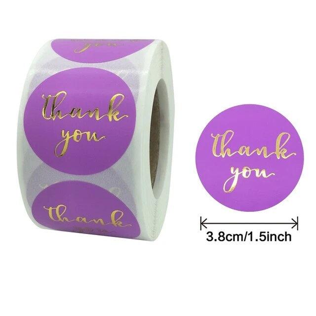 Thank you Stickers - Journal Carnival