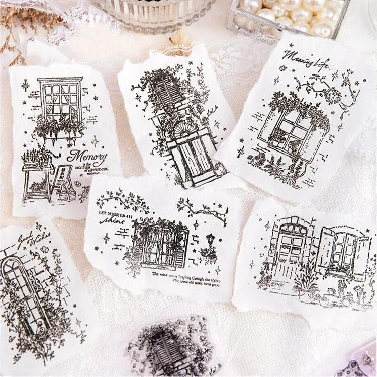 Vintage Silicon Stamp - Journal Carnival