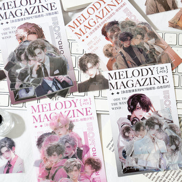 Magazine Melody Series Pet Sticker