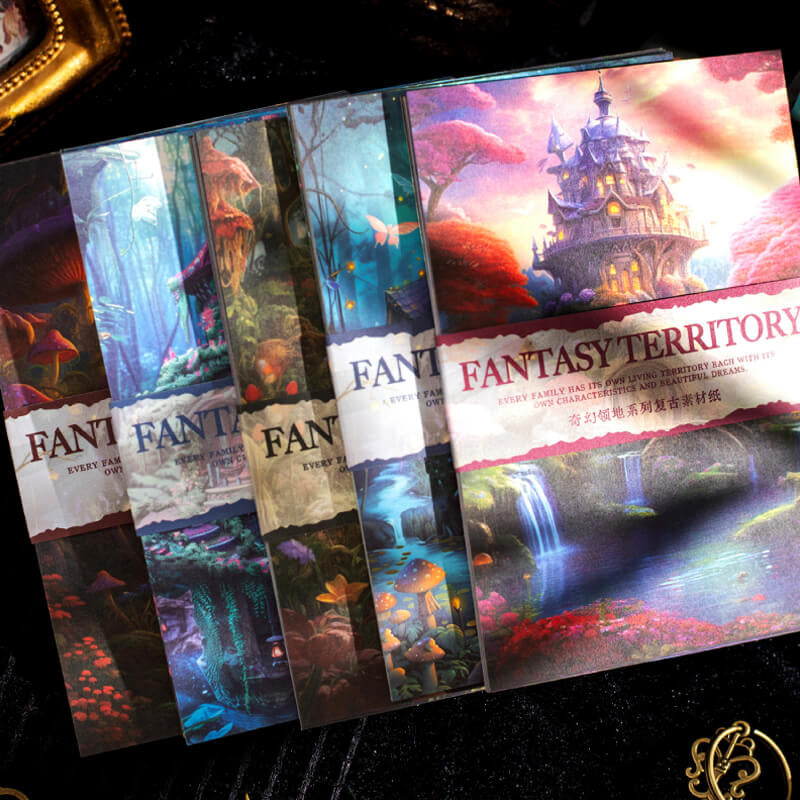 Fantasy Land Series Scrapbooking Paper