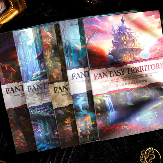 Fantasy Land Series Scrapbooking Paper