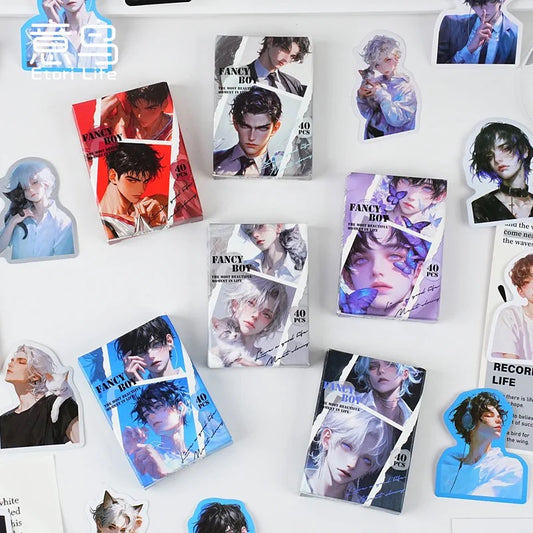 Fancy Boy Series Sticker Box