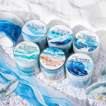 Beach Wave Theme PET Tape