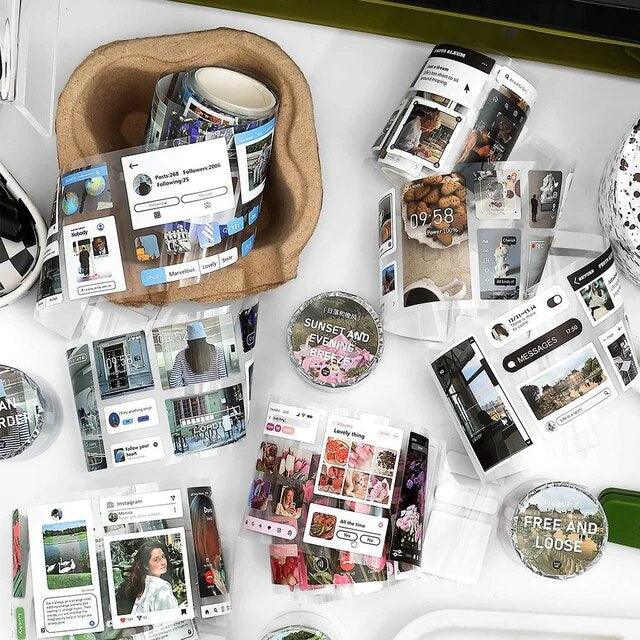 Circle Of Friends Share Journal Masking Tape - Journal Carnival