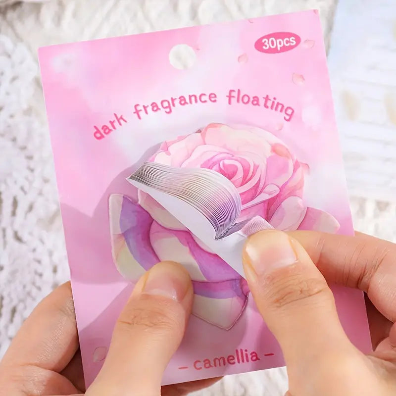 Floating fragrance series note paper - Journal Carnival