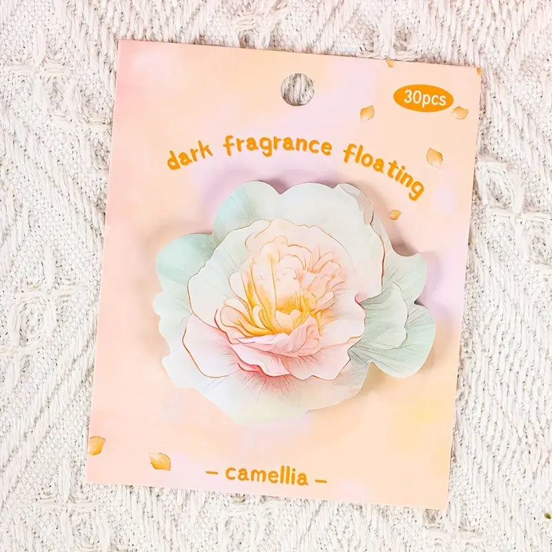 Floating fragrance series note paper - Journal Carnival