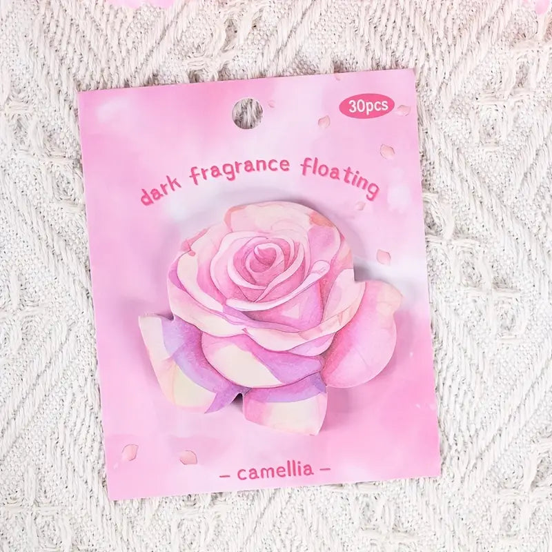 Floating fragrance series note paper - Journal Carnival