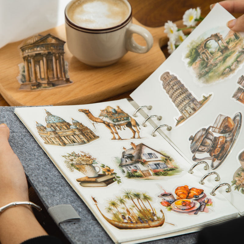 Historical sites series sticker - Journal Carnival