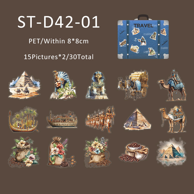 Historical sites series sticker - Journal Carnival