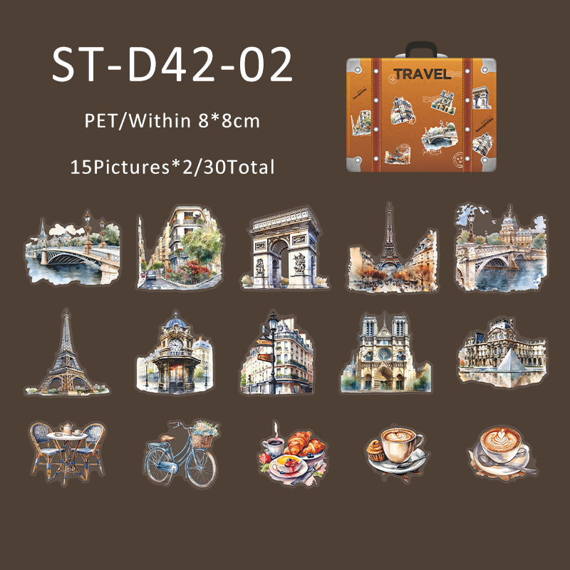 Historical sites series sticker - Journal Carnival