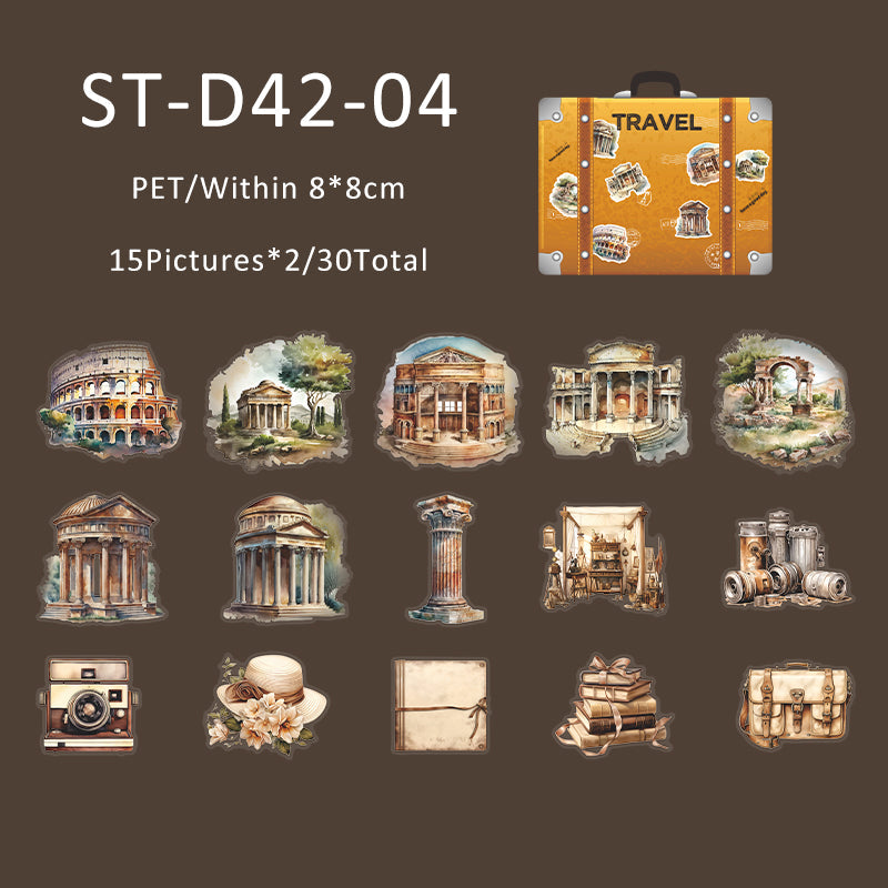 Historical sites series sticker - Journal Carnival