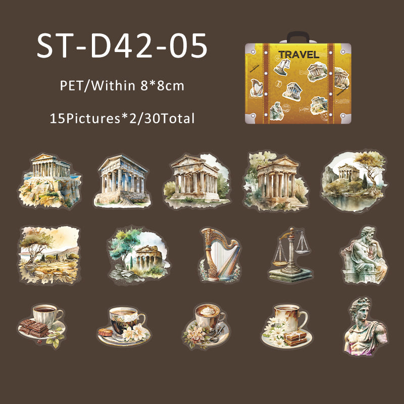 Historical sites series sticker - Journal Carnival