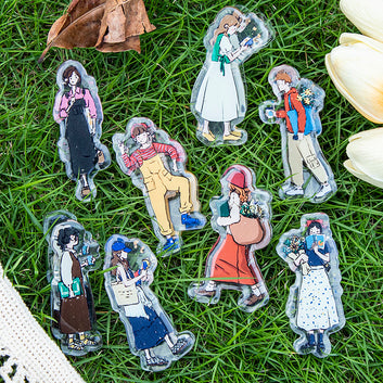 Acrylic Character Journal Clips