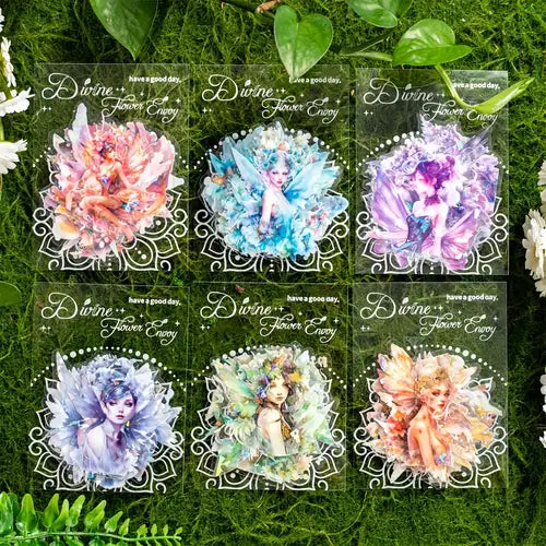Divine Flower Envoy series sticker - Journal Carnival