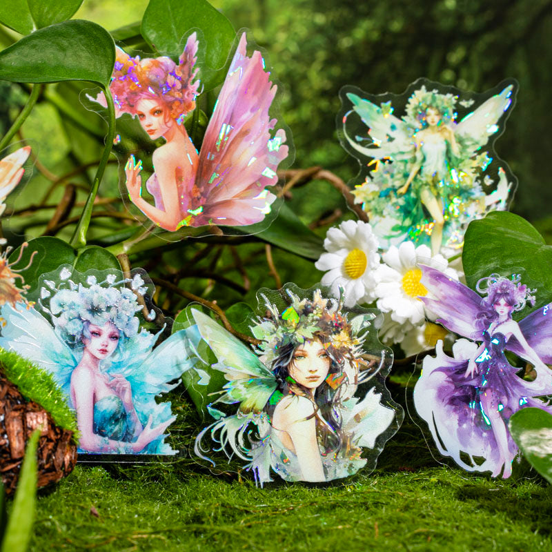 Divine Flower Envoy series sticker - Journal Carnival