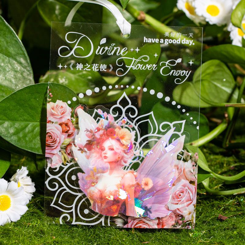 Divine Flower Envoy series sticker - Journal Carnival