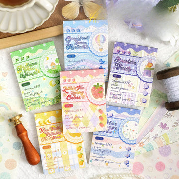 Floral Pattern Series Material Paper