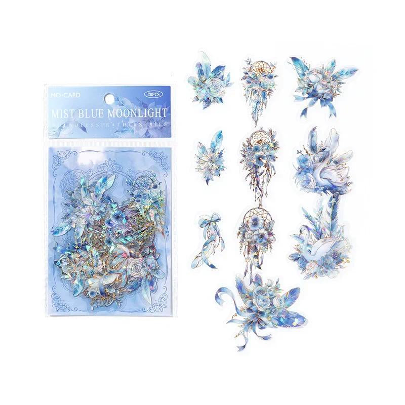 Boundless feather series sticker - Journal Carnival