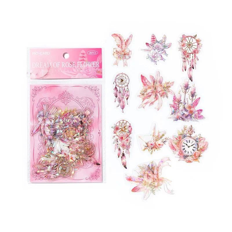 Boundless feather series sticker - Journal Carnival