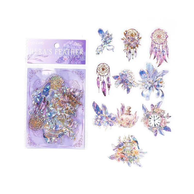 Boundless feather series sticker - Journal Carnival