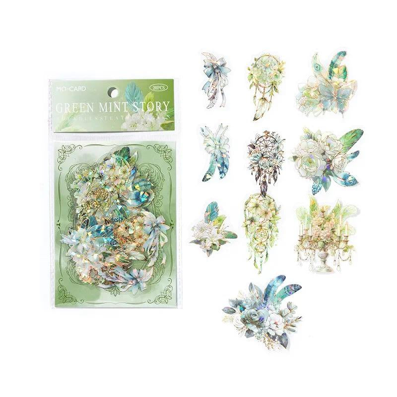 Boundless feather series sticker - Journal Carnival