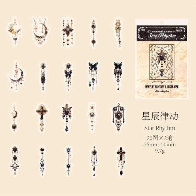 Jwellary Sticker Jewellery Fantasy Series Stickers