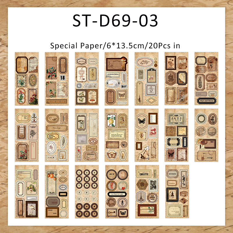 Years of legacy series sticker book - Journal Carnival