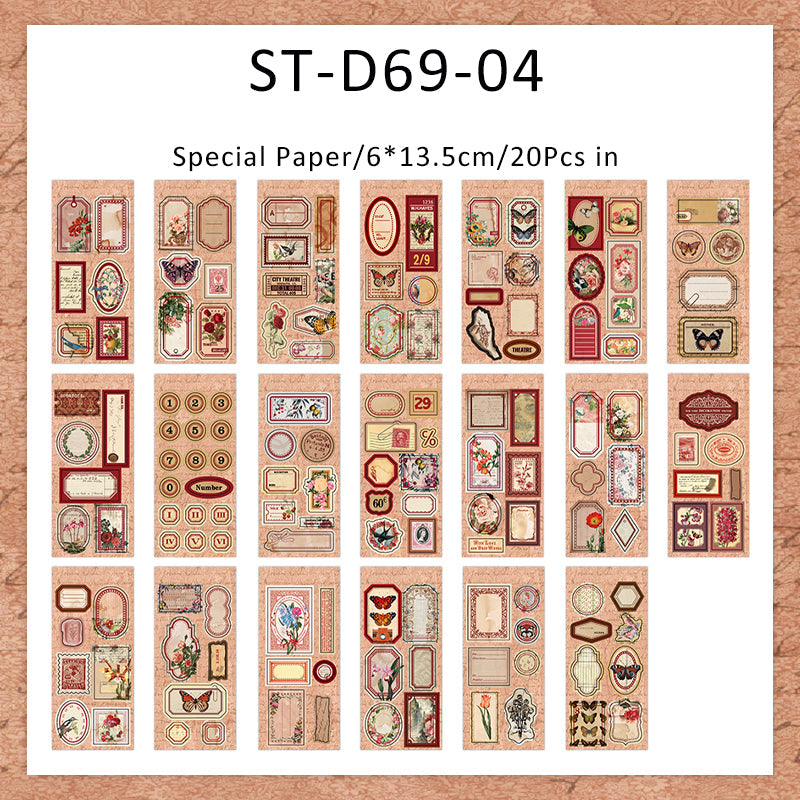 Years of legacy series sticker book - Journal Carnival