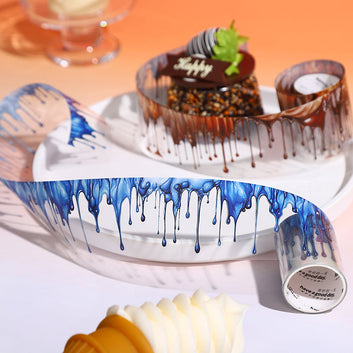 Delicious dripping series Die Cutting PET Tape