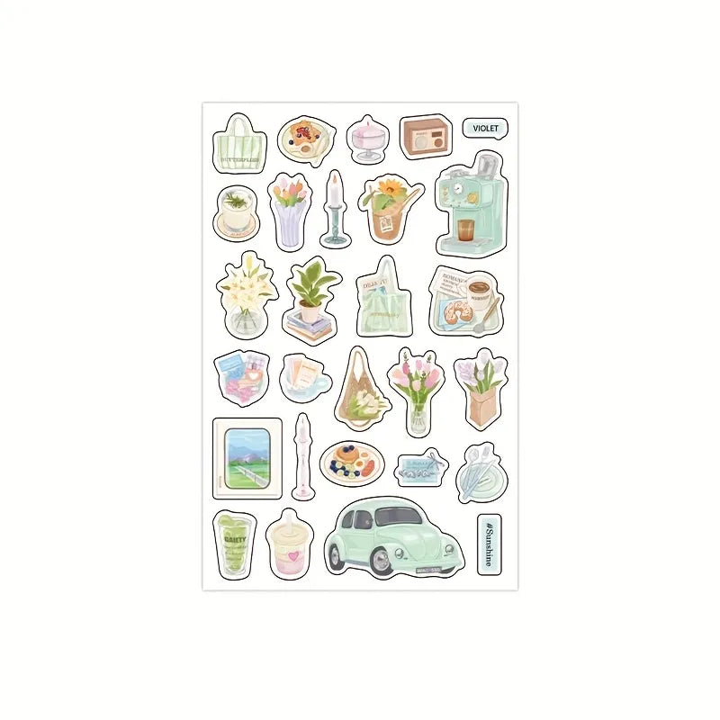 Sweet replenishment Series sticker - Journal Carnival